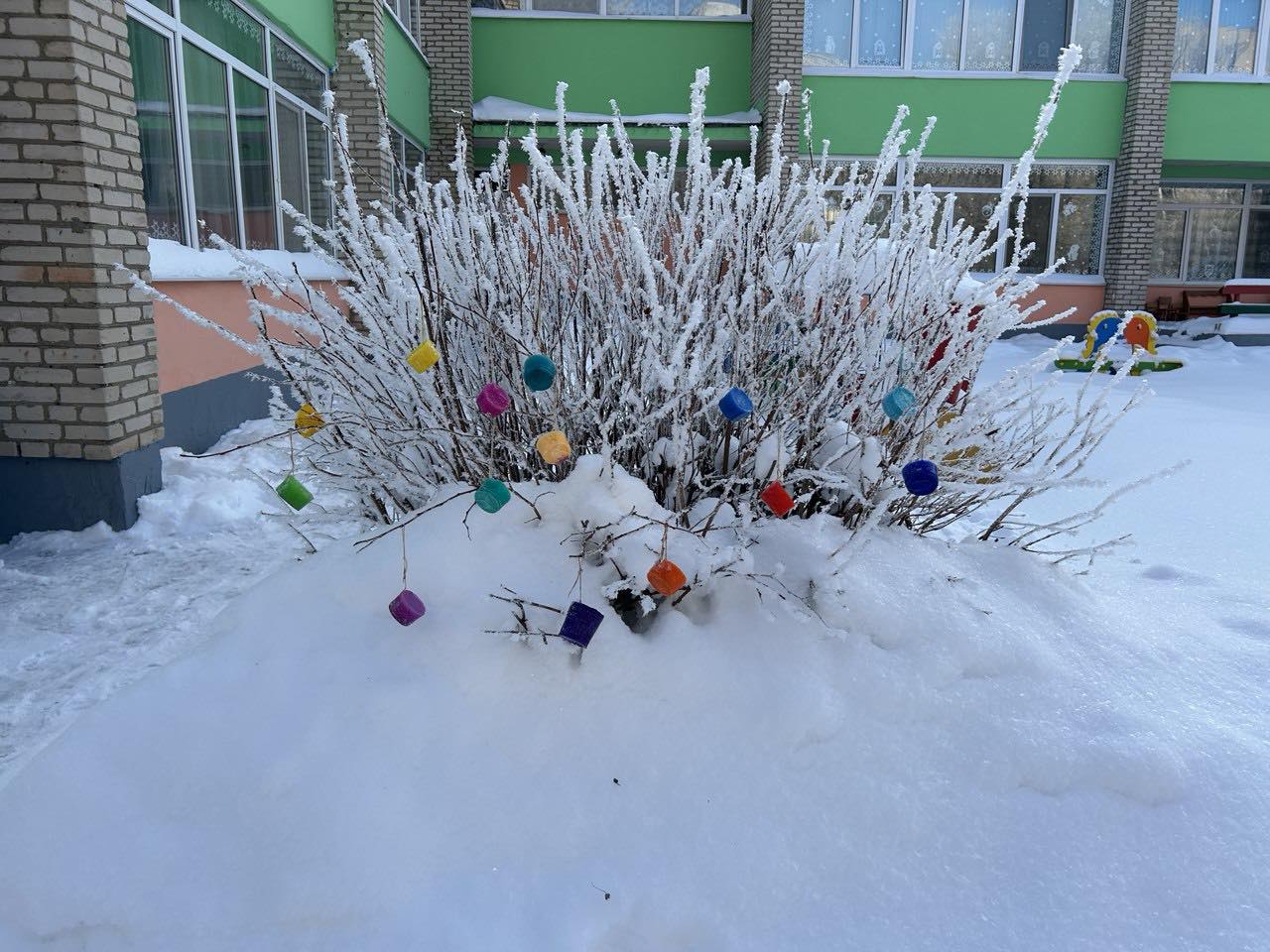 Цветные льдинки своими руками 