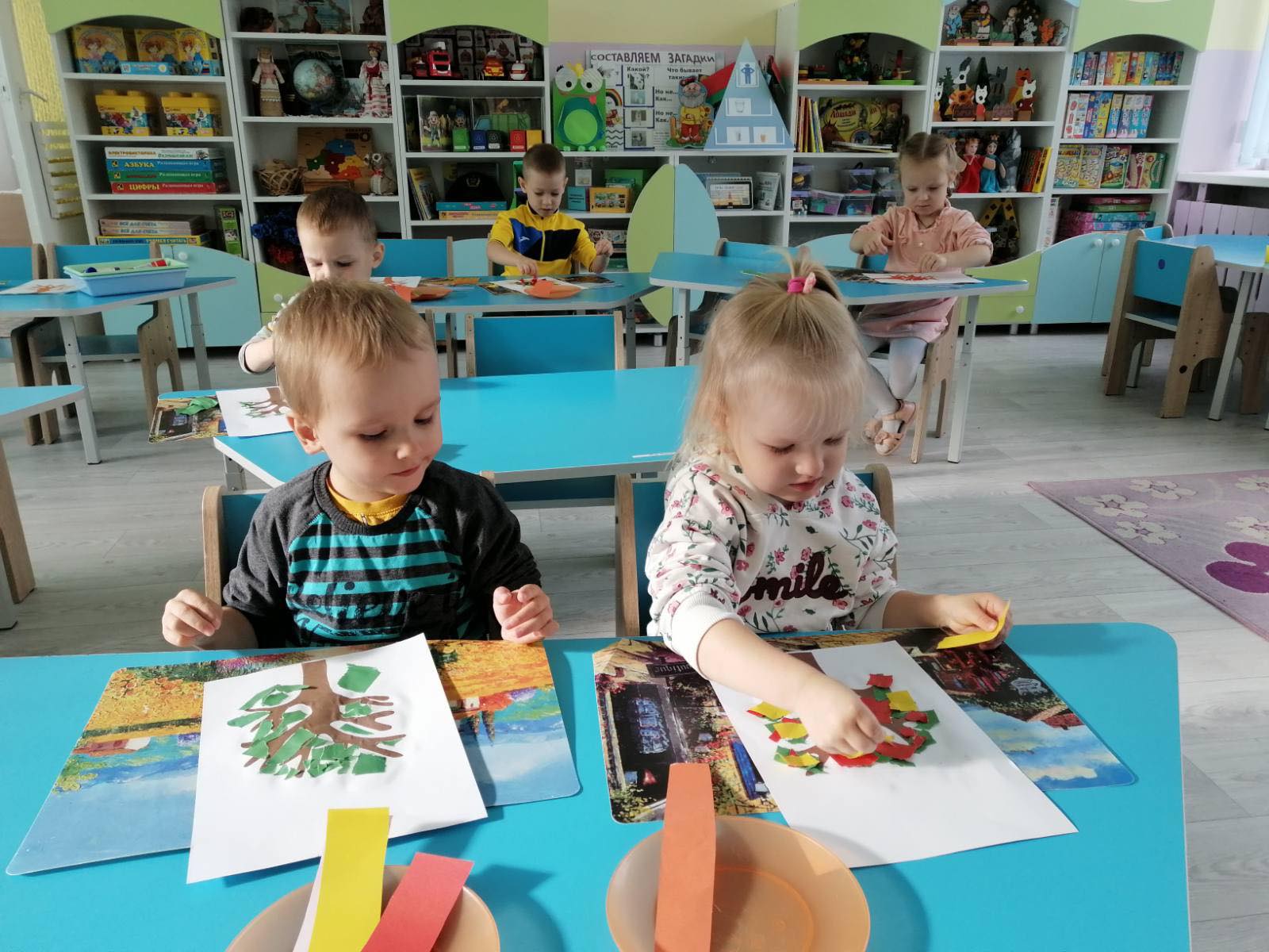 Осеннее дерево своими руками 